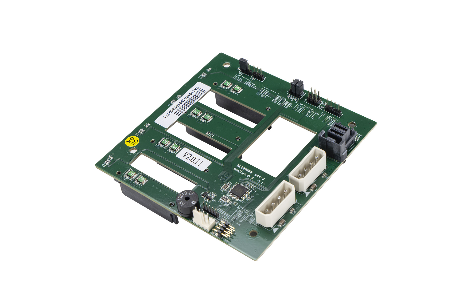 Backplane - server system assembly